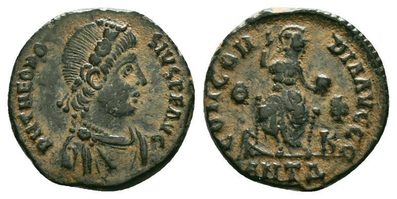 Theodosius I. A.D. 379-395. AE 
Reference :
Condition: Very Fine


Weight: ...