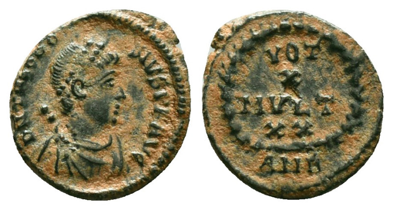 Theodosius I. A.D. 379-395. AE 
Reference :
Condition: Very Fine


Weight: ...