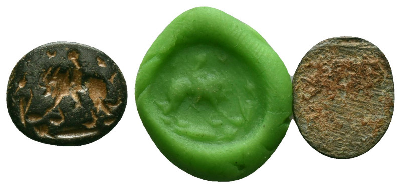 Collectible Items
Ancient Roman Seal Ring , 2nd - 3rd century A.D.

Reference...