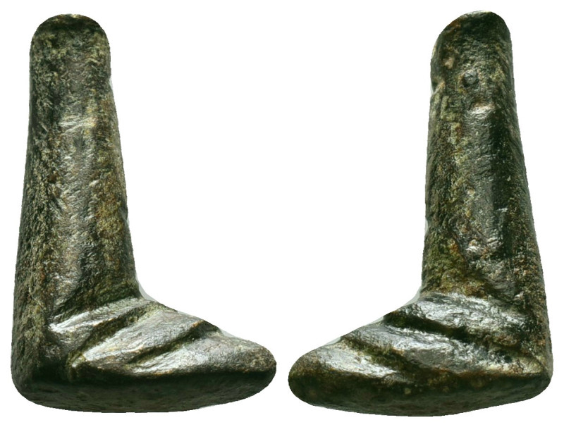 Collectible Items
ANCIENT ROMAN BRONZE FOOT.(Circa 2th Century).Ae.

Referenc...