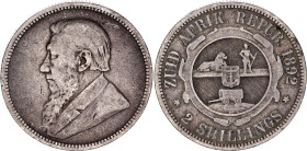 South Africa 2 Shillings 1892 Key Date

KM# 6, N# 4789; Silver; Berlin Mint; Mintage 55206 pcs.; VF