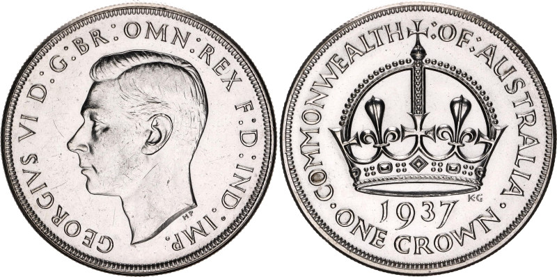 Australia 1 Crown 1937

KM# 34, N# 12503; Silver; Coronation of King George VI...