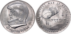 Russia - USSR Commemorative Medal "Yuri Gagarin - 30th Anniversary of the First Man in Space" 1991 (ND)

N# 109459; Aluminium (space flown) 9.38 g.,...