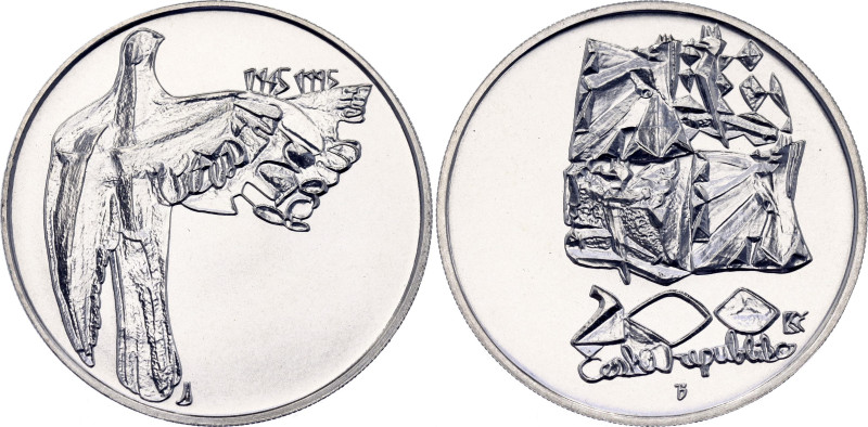 Czech Republic 200 Korun 1995

KM# 15, N# 30144; Silver; 50th Anniversary of t...