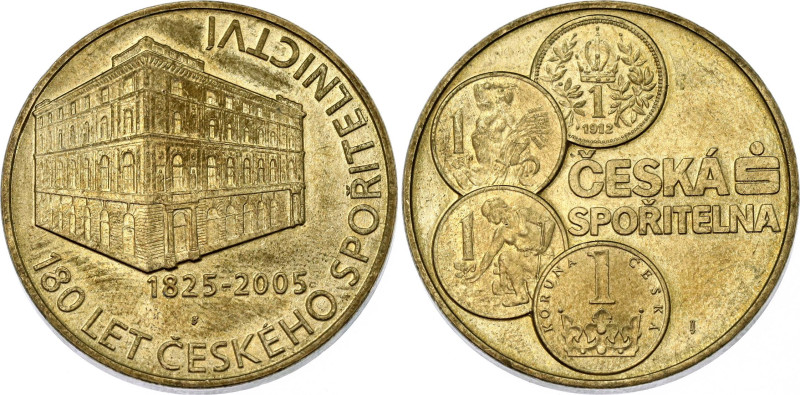 Czech Republic Token "Czech Savings Bank" 2005

N# 267782; Bronze; Obv: ČESKÁ ...