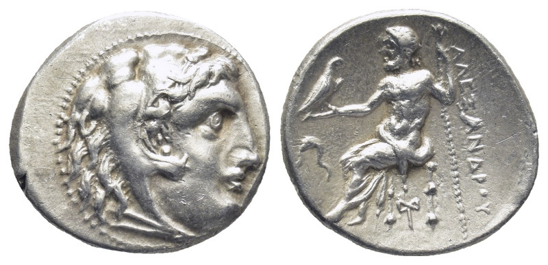 KINGS OF MACEDON. Alexander III 'the Great' (336-323 BC). Drachm. (4.2 Gr. 17mm....