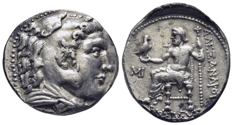 SELEUKID EMPIRE. Seleukos I Nikator. 312-281 BC. AR Tetradrachm (27mm, 16.8 g). ...