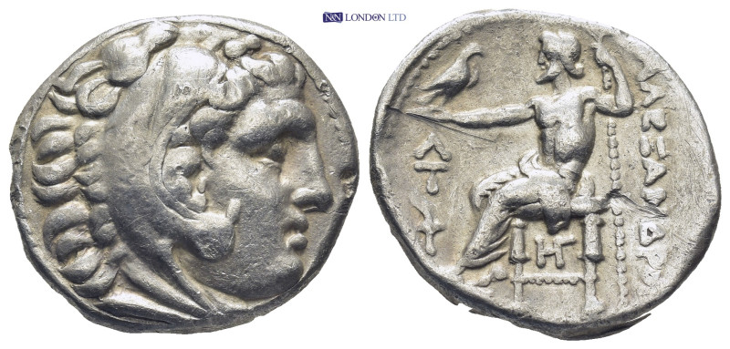 Kings of Macedon. Alexander III "the Great" 336-323 BC. Tetradrachm AR Amphipoli...