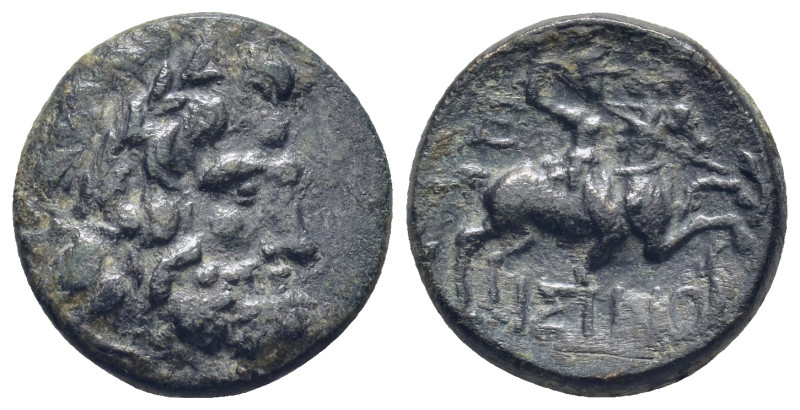 Pisidia, Isinda . 2nd-1st C. BC. (5.68 Gr. 19mm.)
Laureate head of Zeus right. 
...