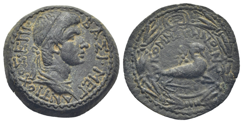 Kingdom of Commagene. Antiochos IV of Commagene. AE. (7.4 g. 22mm.) ca 38-72 AD....
