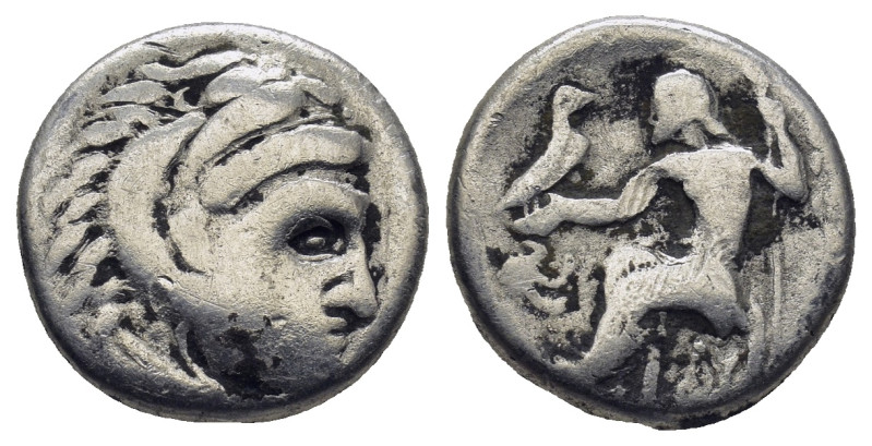 Kingdom of Macedon, Antigonos I Monophthalmos AR Drachm. (16mm, 3.6 g) In the na...