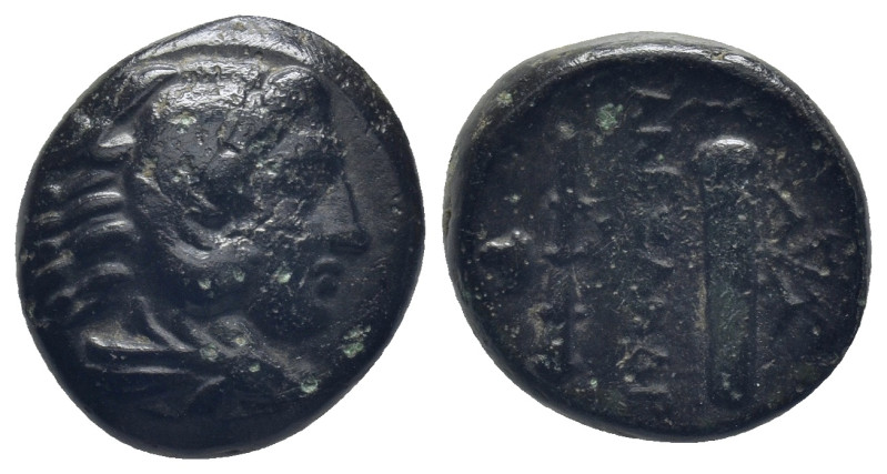 KINGS of MACEDON. Alexander III 'the Great'. 336-323 BC. Æ Unit (18mm, 6.3 g). T...