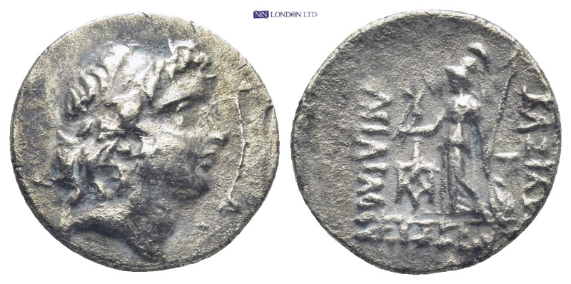 Kingdom of Cappadocia, Ariarathes V Eusebes (CA. 163-130 BC), AR Drachm (3.9 Gr....