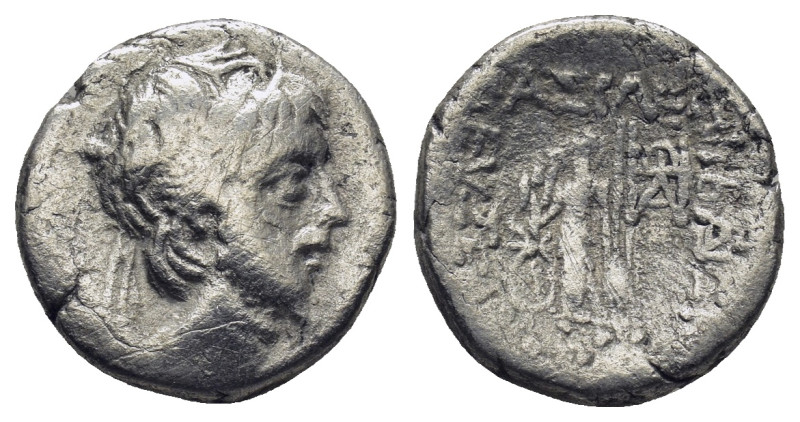 Kings of Cappadocia. Ariobarzanes III Eusebes Philoromaios 52-42 BC. BC Drachm A...