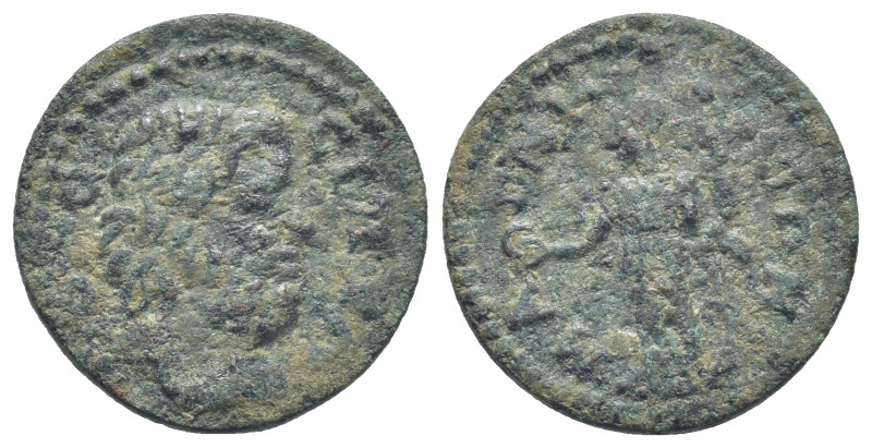 IONIA. Smyrna. Pseudo-autonomous (Mid 2nd century). Ae. (19mm, 4.62 g) Obv: ZЄVC...