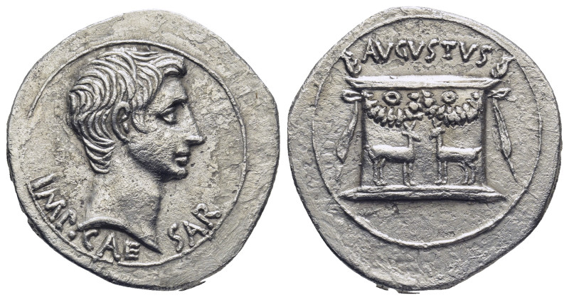 Ionia, Ephesus, Octavian, as Augustus 27 BC – 14 AD Cistophoric tetradrachm, 24-...