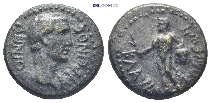 LYCAONIA. Iconium (as Claudiconium). Claudius (41-54). Ae. (18mm, 3.84 g) Annius...