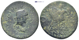 PAMPHYLIA. Aspendus. Gordian III (238-244). Ae. (30mm, 9.1 g) Obv: AV KAI MAP AN ΓOPΔIANON CЄ. Laureate head right; c/m: eagle within incuse circle. R...