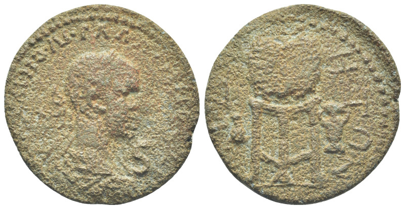 Pamphylia. Side Gallienus. AD 253-268. AE. (11.9 Gr. 29mm). Laureate, draped and...