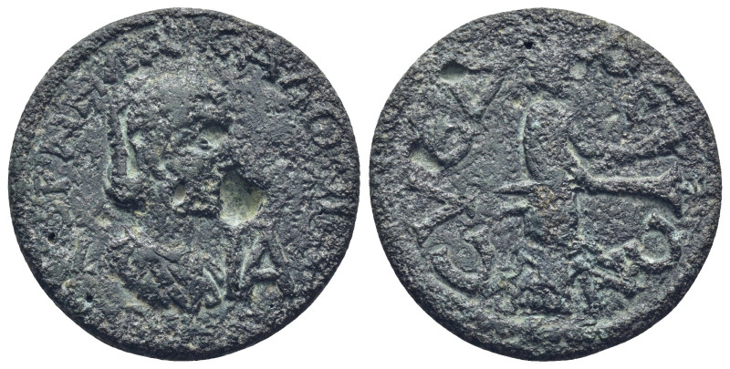 CILICIA, Syedra. Salonina, wife of Gallienus. Augusta, 254-268 AD. AE. (13.6 Gr....