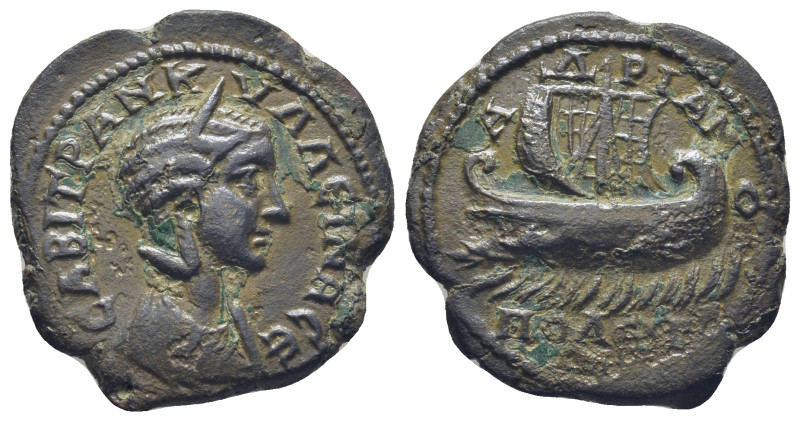 THRACE. Hadrianopolis. Tranquillina (Augusta, 241-244). Ae. (24mm, 8.62 g) Obv: ...