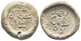 Byzantine Lead Seal (22.8 Gr. 25mm.).