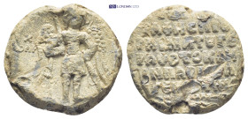 Byzantine Lead Seal (7.5 Gr. 19mm.).