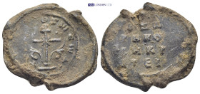 Byzantine Lead Seal (7.5 Gr. 27mm.)