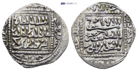 Crusader States, Jerusalem (Kingdom). Imitation of Ayyubid al-Salih Ismai'l AR Dirham. "Dimashq" mint, circa AH 641-647 = AD 1243-1250. "Al-Malik al-S...