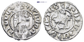 Cilician Armenia, Hetoum I (1228-1270) AR Tram (2.88 Gr. 21mm.)