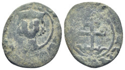 Cilician Armenia. Royal. Levon I. 1198-1219. AE (2.91 Gr. 21mm.).