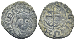 Cilician Armenia. Royal. Levon I. 1198-1219. AE (3.4 Gr. 21mm.).