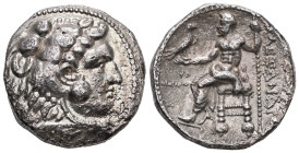 Kings of Macedon, Alexander III 'the Great' 336-323 BC. AR, Tetradrachm. 16.94 g. - 24.00 mm. In the name and types of Alexander III. Early posthumous...