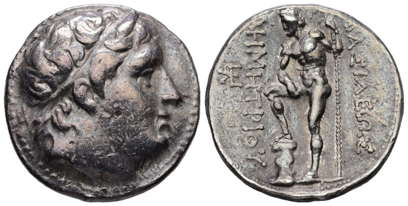 Kings of Macedon, Demetrios I Poliorketes, circa 306-283 BC. AR, Tetradrachm. 17...