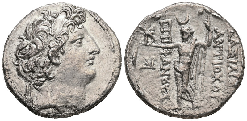 Seleukid Kingdom. Antiochos VIII Epiphanes Grypos 121/0-97/6 BC. AR, Tetradrachm...