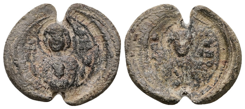 PB Byzantine seal.
Weight: 7.43 g.
Diameter: 27.00 mm