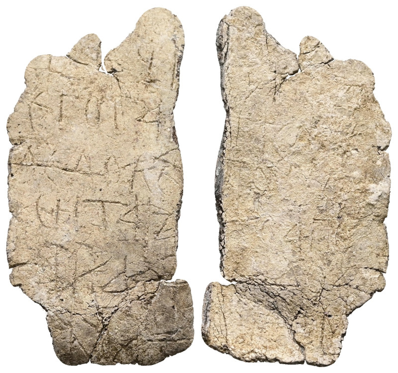 Greco-Roman lead curse tablet (AD 3rd–4th centuries)
A rare curse tablet with Gr...