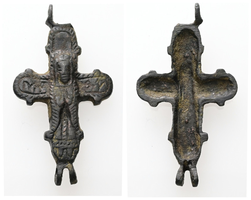 Reliquary Cross. Middle Byzantine, 10thC-11thC.
Reliquary cross; Bronze; hinged ...