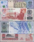 China: Huge lot with 31 Banknotes 1 Jiao - 100 Yuan series 1960-2015, P.874c-889b, 891, 895, 897-901, 903a-907a, 909, 910. Condition: mainly uncircula...
