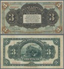 China: Russko-Aziatskiy Bank', Harbin, 3 Rubles ND(1917), P.S475, still a nice note with lightly toned paper and small tear at left border. Condition:...