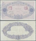 France: 1000 francs 1920 Fay 30.24, nice colors, in condition: F to F+.