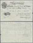 Great Britain: Bank of England 50 Pounds 1933 Operation Bernhard Forgery like P. 331, used with light center fold, minor split at right, no holes, cri...