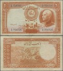 Iran: 20 Rials ND P. 34 in used condition with several folds and creases, black stamp on back, condition: F.