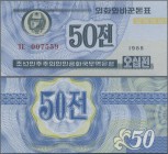 Korea: 50 Chon 1988 Trade Bank of the Democratic Peoples Republic of Korea, issue for Capitalist visitors, P.26 in perfect UNC condition