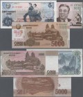 Korea: Nice lot with 25 Banknotes collectors Specimen 1 Won 1992 - 5000 Won 2013, P.CS2-CS20, all in UNC condition. (25 pcs.)