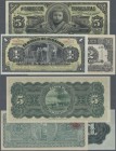 Mexico: set of 3 notes containing 1 Peso ND P. S304 remainder, with ”Amortizado” perforation in paper, w/o signatures but with S/N, in condition UNC, ...