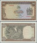 Rhodesia: 5 Dollars 1972 P. 32 in condition: UNC.