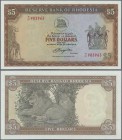 Rhodesia: 5 Dollars 1978 P. 36B in condition: UNC.