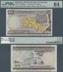 Singapore: 25 Dollars ND(1972) P. 4 in condition: PMG graded 64 Choice UNC.