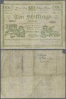 South Africa: Siege of Mafeking, 10 Shillings 1900, issued by Colonel Baden-Powell (Commander of the Frontier Forces), P.S654 in well worn condition w...